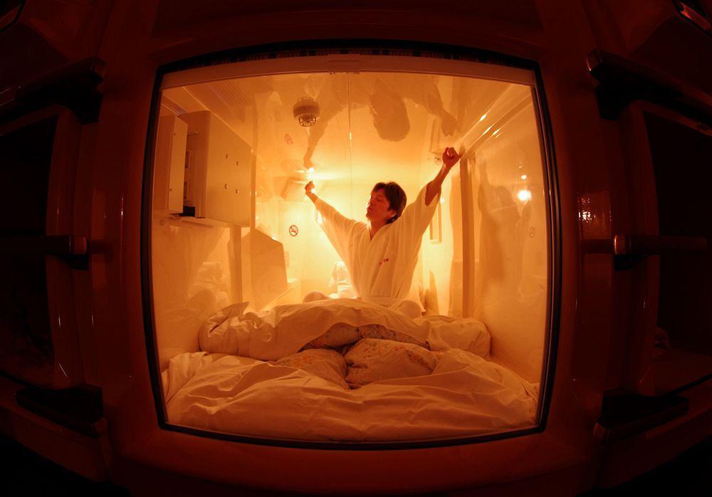 Capsule Inn Oszaka Kültér fotó